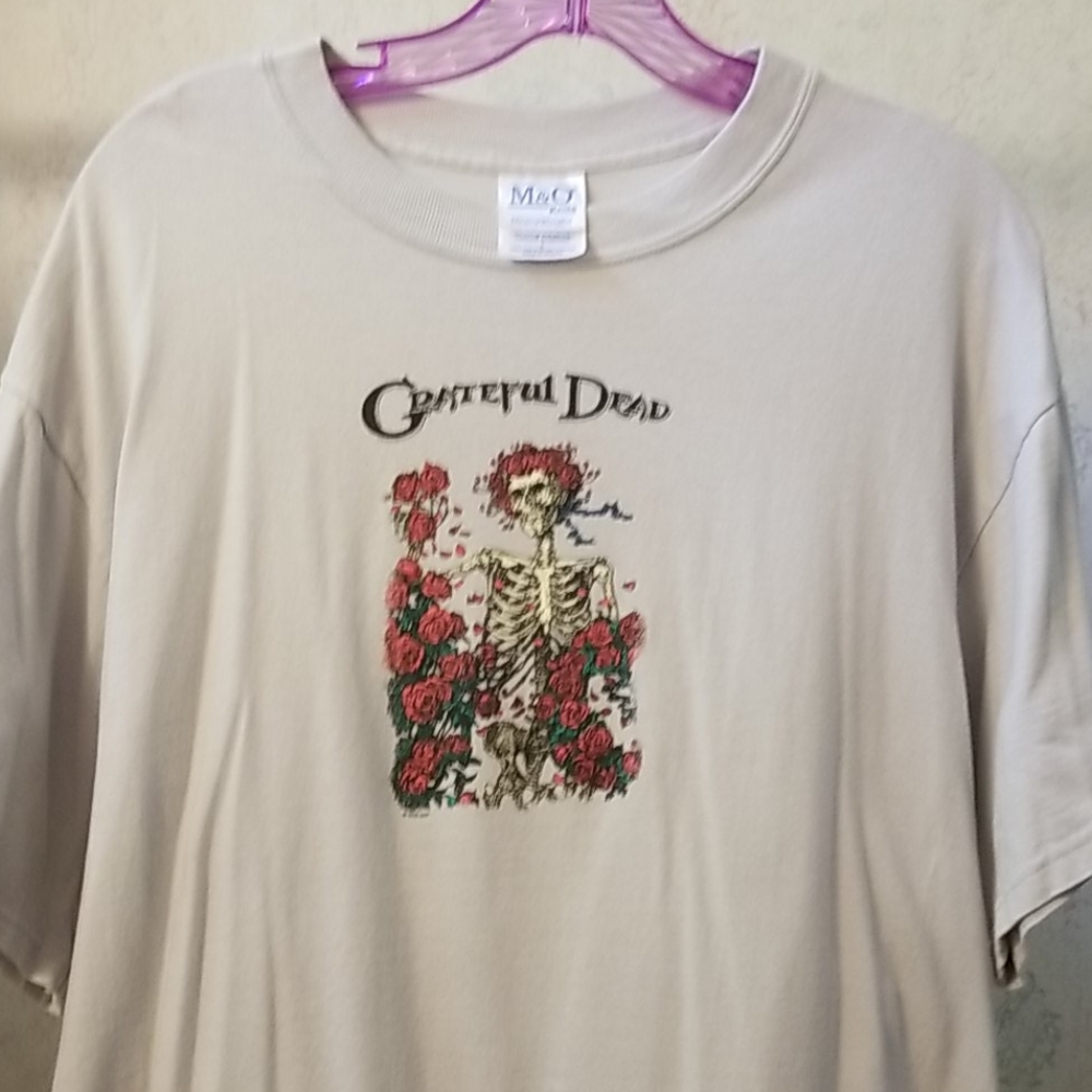 Not so vintage shirt, 2005 GDM. Lite grey in color